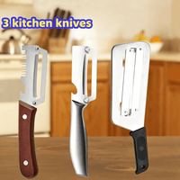 3 coltelli da cucina