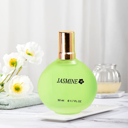 Profumo da Donna, Profumo al Gelsomino, Fragranza Floreale, Concentrazione 6%, Economico, Adatto per Riunioni Quotidiane e Altre Occasioni, Utilizzabile Anche come Regalo per le Feste, 50ml