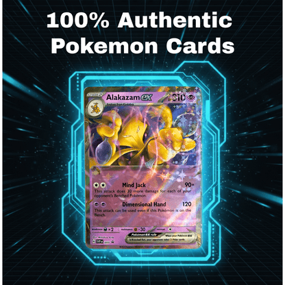 Carte Pokémon: ULTRA Pack +100 Carte Incluse 1 EX Brilliant ULTRA RARE in Lingua Inglese - Set Pokémon