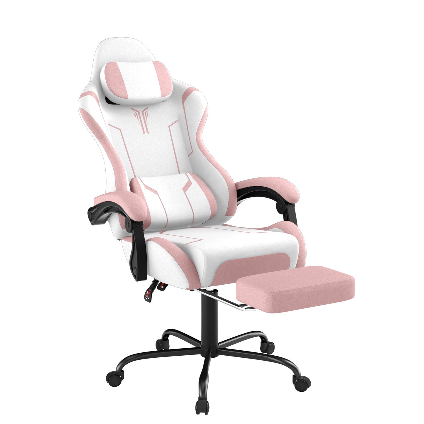 Sedia da gaming 150 kg, sedia da ufficio, sedia da scrivania da gaming con cuscino lombare e poggiatesta, sedia da gaming ergonomica regolabile in altezza, cinque colori