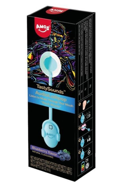 Amos Audio Lollipops | Musica Gustosa Mangiabile in Diverse Fragranze | Sorpresa Dolce con un'Esperienza Unica