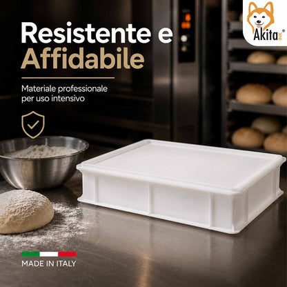Cassetta Lievitazione Pizza e Pane portaimpasto con Coperchio