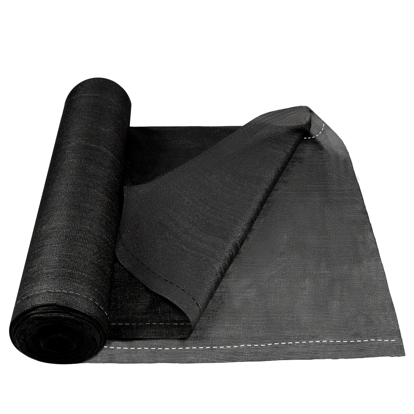 Schermo Privacy da 100 cm per Balcone, Campo Sportivo e Giardino, Rete Ombreggiante da 150 g/m² con Protezione UV e Design Antivento, Include Legacci in Verde Grigio Scuro
