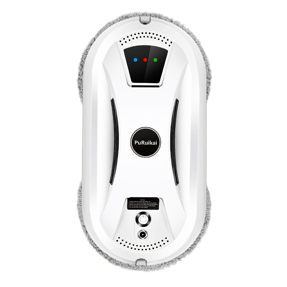 Puruikai 02 Robot Lavavetri Intelligente con Deposito Locale, Spruzzo Automatico d'Acqua, Telecomando, Pianificazione Elettrica, Robot Lavavetri ad Alta Aspirazione Anti-Caduta, Sicuro e Affidabile, Risparmio di Tempo e Sforzo, Regalo di Halloween e Natal