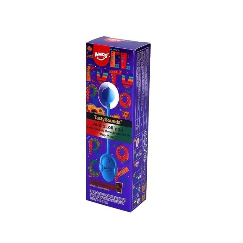Amos Audio Lollipops | Musica Gustosa Mangiabile in Diverse Fragranze | Sorpresa Dolce con un'Esperienza Unica