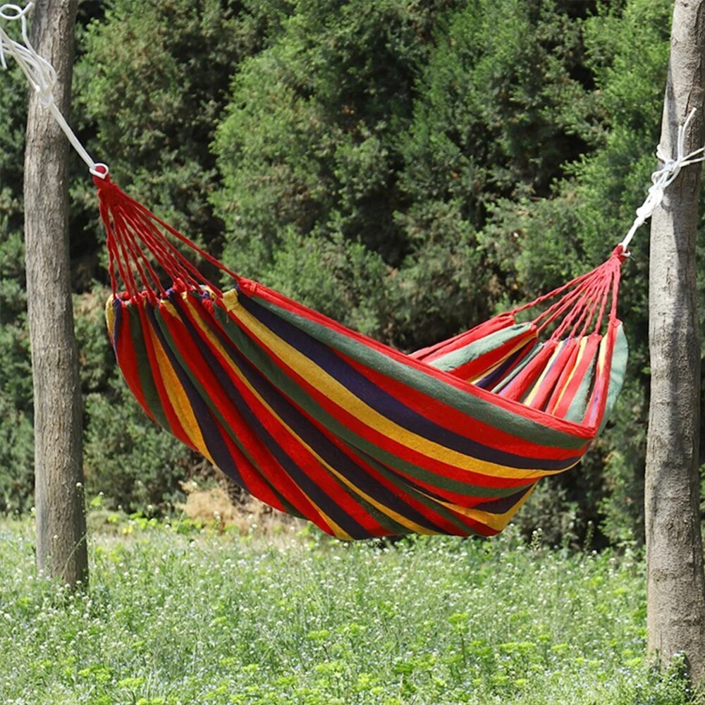 Amaca Multicolore Ultraleggera da Giardino Viaggio e Campeggio