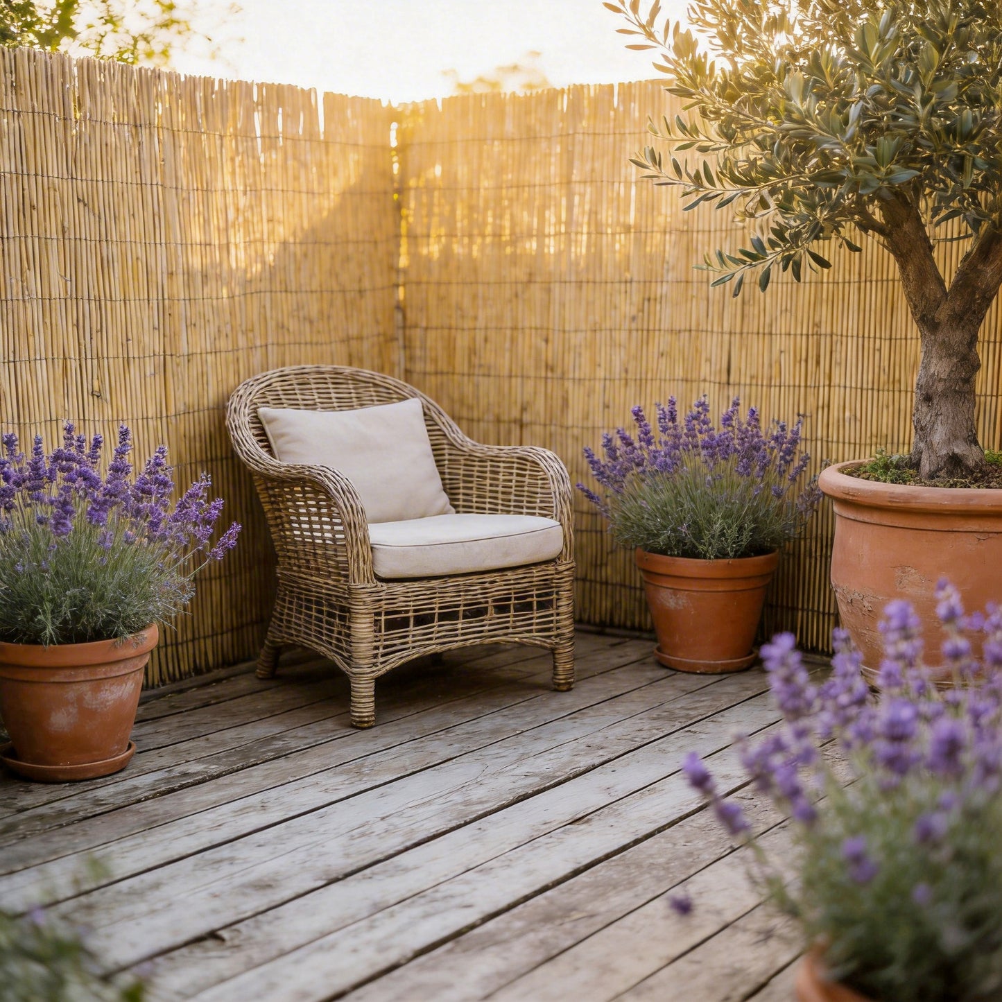 Schermo Privacy in Canne, Tappeto Naturale in Canne per Recinzione da Giardino, Protezione dal Vento per Balcone, Schermo Privacy da Esterno, Intrecciato con Filo Zincato, Installazione Facile, 80/90/120/160/180/200 X 300cm