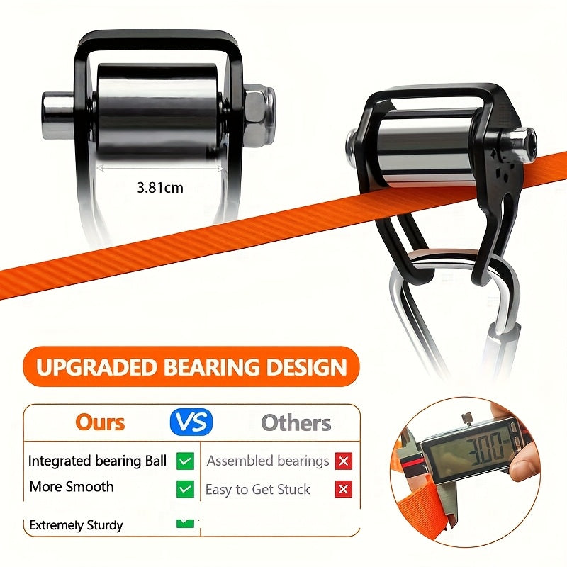 Set da 9 pezzi per ziplining in giardino, include kit scivolo zipline da esterno, puleggia stretta con gancio triangolare, set cintura piatta arancione stretta, altalena blu in ABS, borsa nera, portachiavi blu e set di giocattoli da esterno