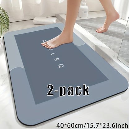 Tappetino da Bagno in Diatomite Super Assorbente - Asciugatura Rapida, Antiscivolo e Assorbente, Morbido e Comodo, Adatto per Bagno, Doccia, Lavanderia, Camera da Letto, Soggiorno, Ingresso, Cucina e Bagno Camper