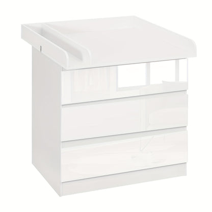 1 pz. Unità di cassetti contenitori, cassettiera con ripiani rimovibili con aggiunte, organizer contenitore, mobili per la casa, può essere comodino, organizer, mobile scaffale con 3 cassetti, camera da letto, soggiorno, bagno, bianco