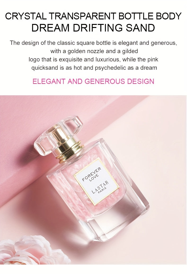 Forever Love Parfum, 1.86 Fl Oz. LASTAR Premium Fragrant Spray Gift Box, Profumo di Gelsomino, Mostra il Fascino Elegante della Donna, Fragranza a Pheromoni a Lunga Durata per Feste, Viaggi, Compleanni e Regali per Festival