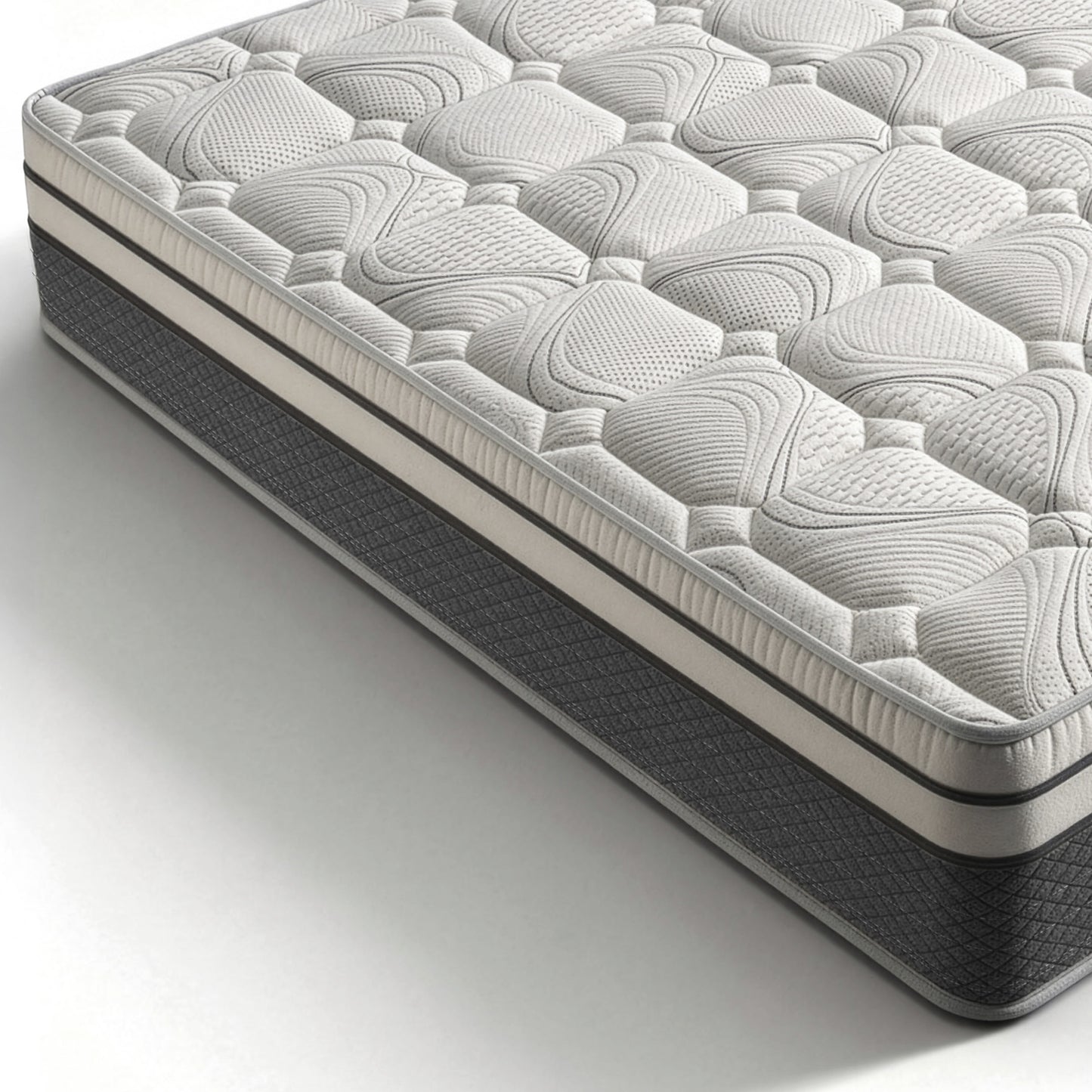 Materasso Memory Foam, Ortopedico Indeformabile, Alto 20 cm, 13 Zone di Comfort INDEFORMABILE, Made in Italy, Massima Traspirazione, Sistema Alleviamento Punti di Pressione Disponibile in diverse Dimensioni