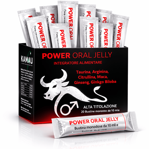 Integratore Uomo e Donna con Citrullina, Ginseng, Taurina, Maca Peruviana Alta Titolazione. Integratore Alimentare in comode bustine