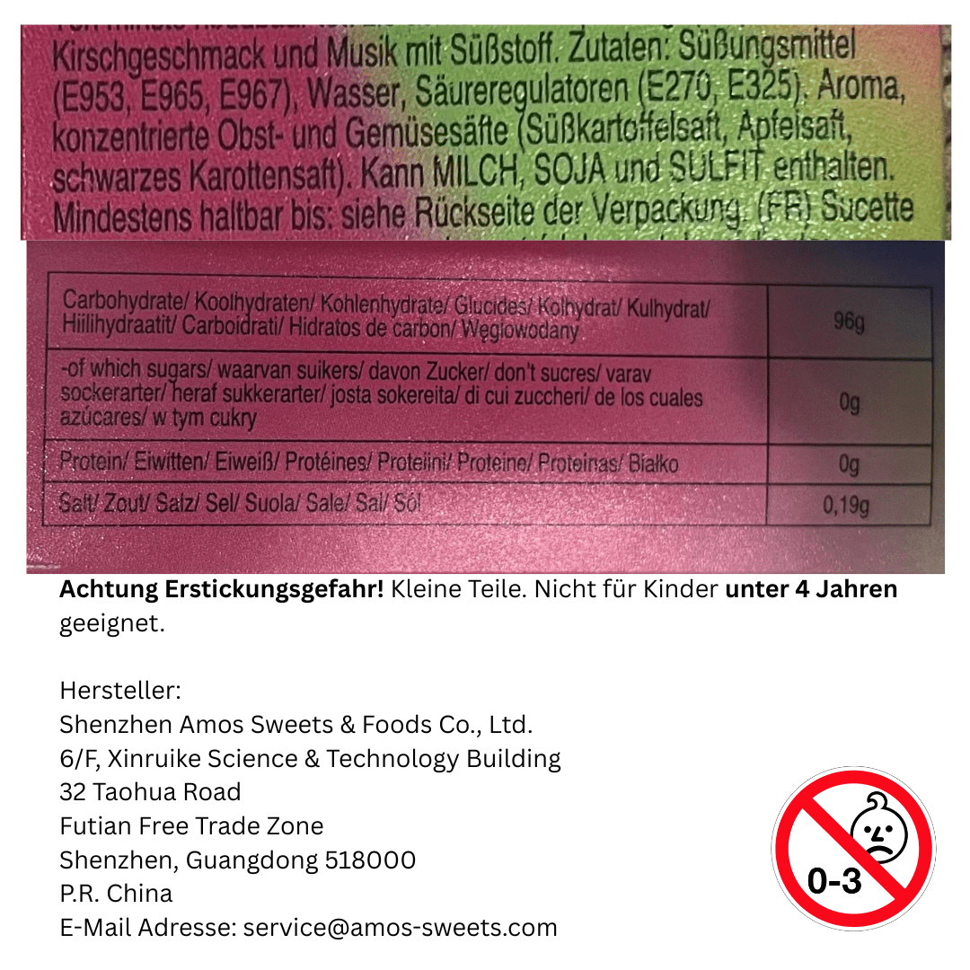 Amos Audio Lollipops | Musica Gustosa Mangiabile in Diverse Fragranze | Sorpresa Dolce con un'Esperienza Unica
