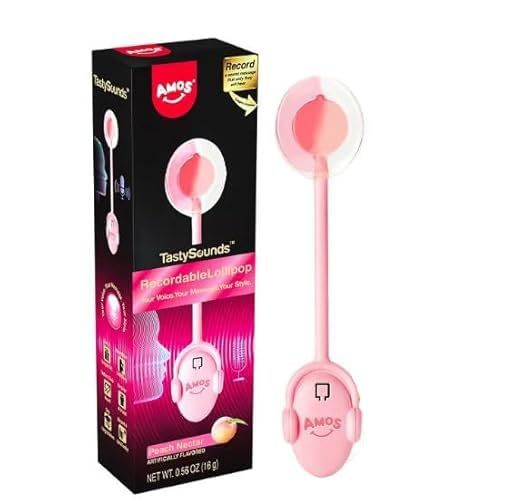 Amos Audio Lollipops | Musica Gustosa Mangiabile in Diverse Fragranze | Sorpresa Dolce con un'Esperienza Unica