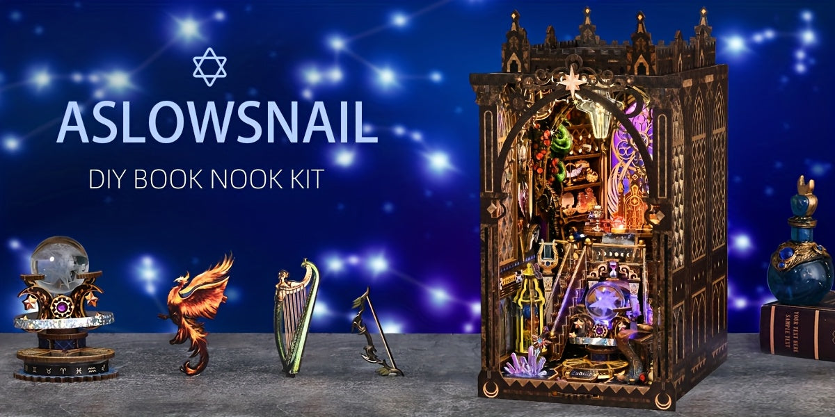 1 pezzo Puzzle 3D, Modello Zodiacale Fatto a Mano. Questo Kit di Assemblaggio Presenta Stili Decorativi con Modelli di Elementi Come i Dodici Segni Zodiacali, Troni, Serpenti e Fenici. È una Decorazione Accogliente per Micro-Uffici Domestici, un Adorno Pe