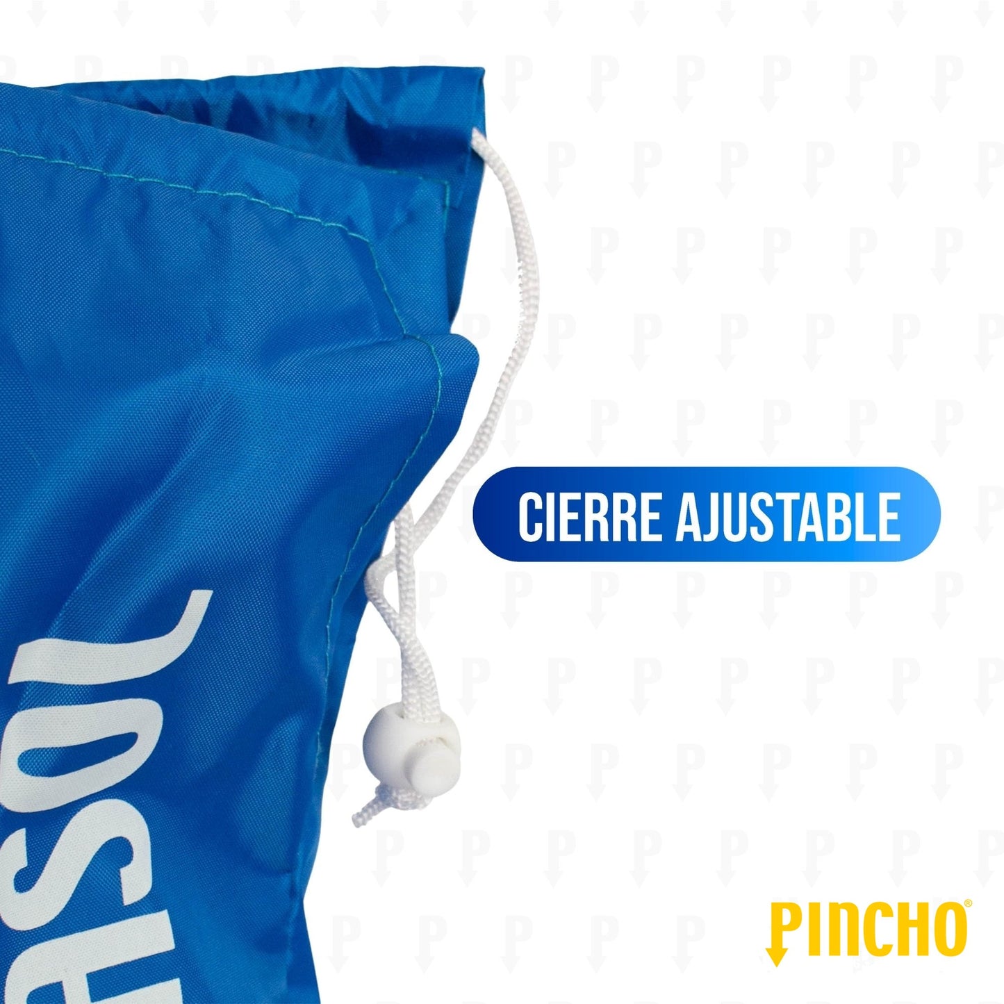 Trova un ombrellone da spiaggia con spilla, manico e chiusura regolabili, finestra trasparente, impermeabile e resistente, per ombrelloni fino a 240 cm, borsa da trasporto da giardino.