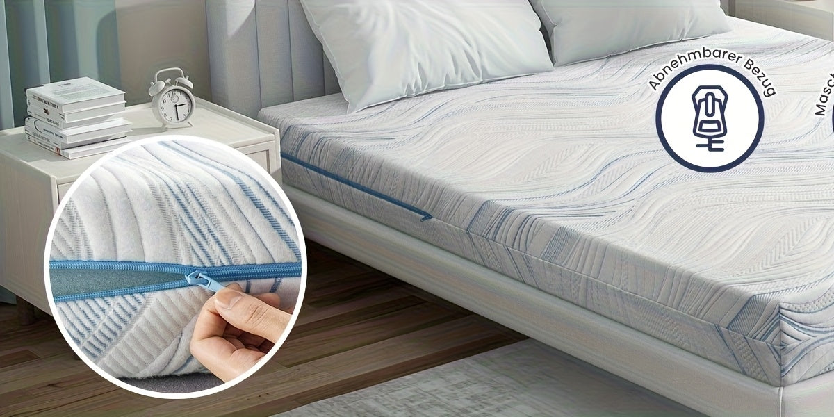 Materasso Bedstory 90X200 120X200 140X200 160X200 180X200 Cm, Firmatozza H2/H3, Materasso in Schiuma Fredda da 16Cm