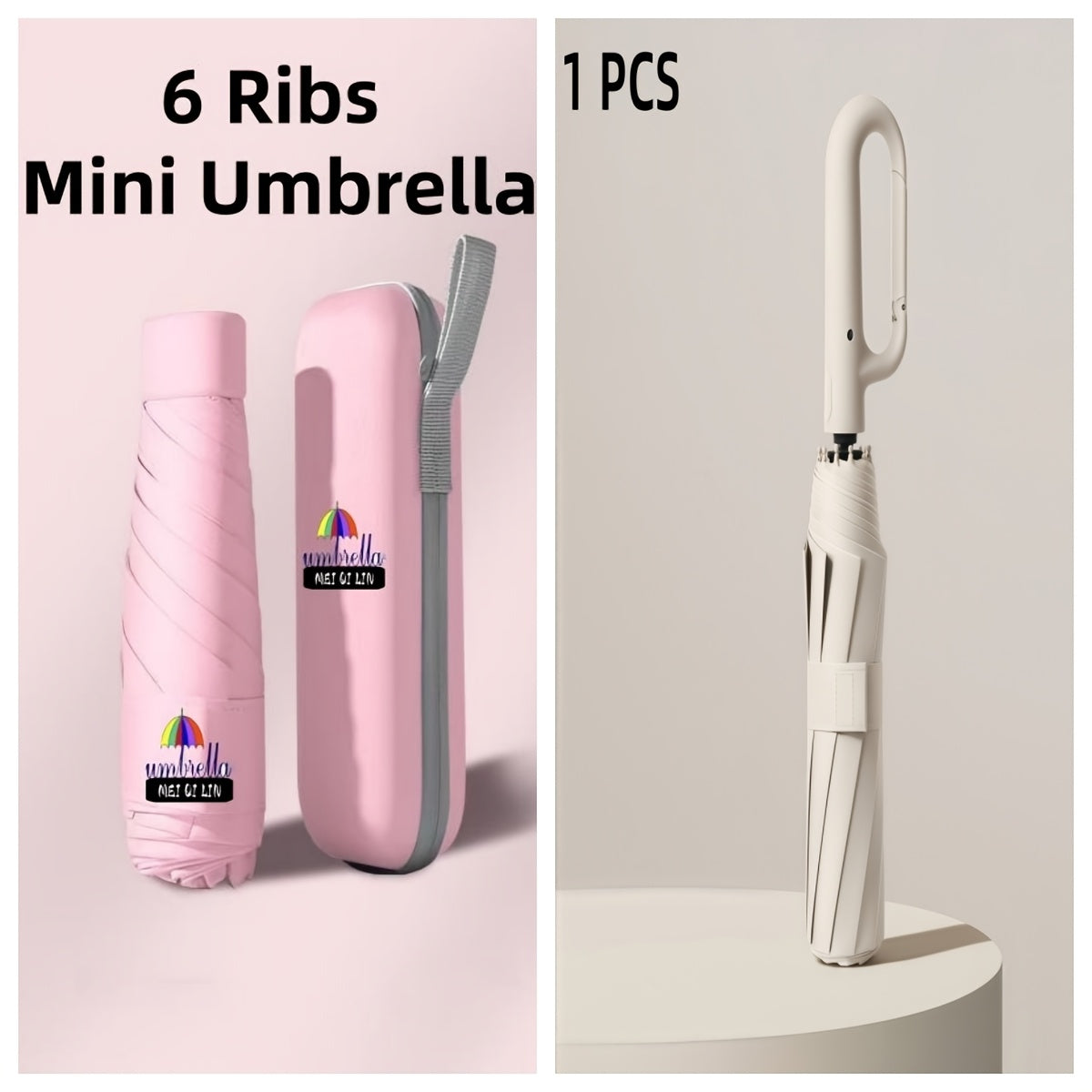 Ombrello pieghevole con fibbia completamente automatica, con protezione solare, specifiche 1 e 2 facoltative, adatto sia per uomini che per donne, ombrello da viaggio, con un diametro di 106 cm/41.2 pollici quando è aperto, robusto e durevole, ombrello di