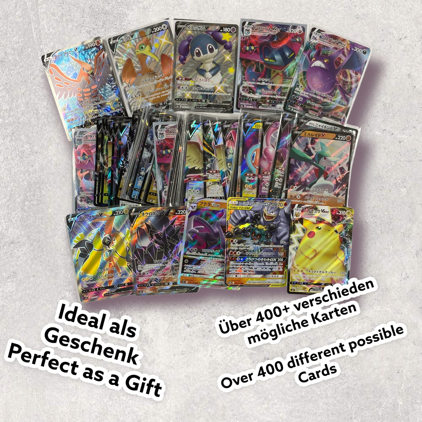 Pokémon 3 Carte V Set Giapponese V/VMAX/GX/VSTAR dagli Ultimi Set