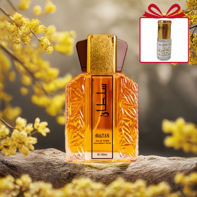 100ml+3ml, Profumo Floreale Legnoso da Uomo, Profumo da Uomo, Profumo Romantico a Lunga Durata, Bellamente Designato, Forma Unica, Regali di Festa, Adatto per il Lavoro Quotidiano