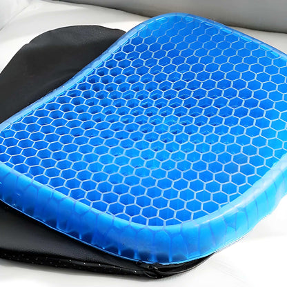Cuscino Gel Anti Decubito Ergonomico Traspirante Sedute Prolungate, Cuscino in Gel Anti Decubito a Nido D'ape Cuscino per Auto Cuscino Posturale
