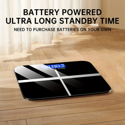 Bilancia Elettronica, 179,62 kg Bilancia Digitale da Bagno, Bilancia di Alta Precisione con Display LCD ad Alta Definizione e Visualizzazione della Temperatura (selezionabile tra KG e Libbre), Piattaforma Ultra Larga, Pesatura Elettronica ad Alta Precisio