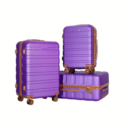 Un set di valigie disponibili nelle misure 20/24/28 pollici o 14/20 pollici, ideali per uso domestico, viaggi e lavoro, perfette come regalo per famiglia, amici e persone care