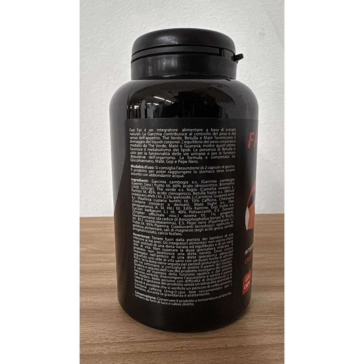 Integratore Naturale con Estratti Vegetali – Glucomannano, Tè Verde, Guaranà, L-Carnitina, Garcinia e Bromelina – 120 Capsule Made in Italy – Spedizione veloce da magazzino locale
