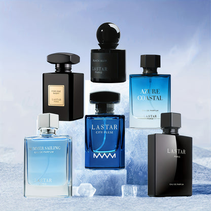 [ Set di Profumi da Uomo per Settimana ] Eau de Toilette ai Feromoni da Uomo, Cedro Patchouli Legnoso & Oceano al Muschio di Pompelmo, Fragranza a Lunga Durata, Eau de Cologne da Uomo Affascinante, Atmosfera Romantica per Appuntamenti, Regalo Perfetto per