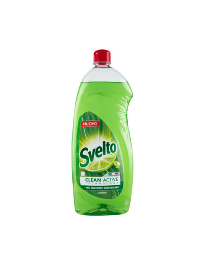Set da 12 Pezzi Svelto Detersivo Piatti Limone 1L – Formula Concentrata con Succo di Limone – Azione Sgrassante e Profumo Fresco – Adatto per Uso Quotidiano e Professionale
