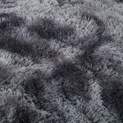 1 Tappeto Morbido in Peluche, Tappeto Antiscivolo in Peluche, Tappeto Morbido da Comodino, Tappeto Tie Dye per Soggiorno, Decorazione per la Casa, Tappeto per Animali Domestici, Tappeto per Camera da Letto e Soggiorno, Decorazione per la Stanza, Adatto pe