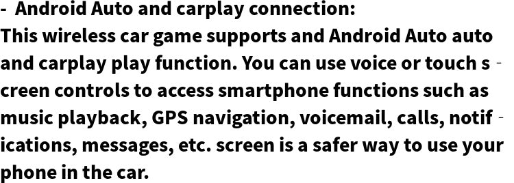 DVR universale per auto 26.06cm Carplay wireless Android Auto telecamera anteriore 2K+1080P telecamera posteriore controllo vocale GPS Dashcam DVR