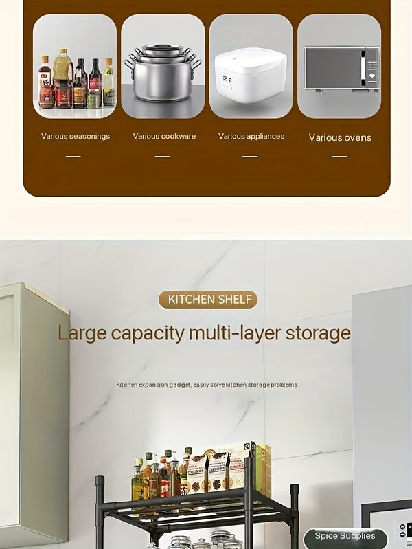 Scaffalatura verticale versatile a 6 ripiani per riporre oggetti in casa, adatta per cucina, bagno e camera da letto. Facile da montare e utilizzabile in più scenari., Scaffale autoportante