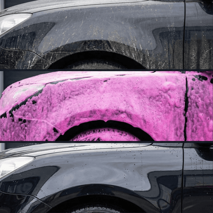Refresh Cars Pink Foam 500ml - Shampoo Attivo Schiuma Rosa per Prelavaggio e Lavaggio Manuale Auto - Pulizia Profonda