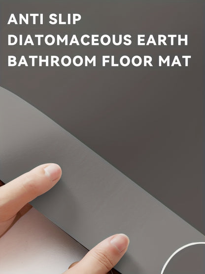 Tappetino da Bagno in Diatomite Super Assorbente - Asciugatura Rapida, Antiscivolo e Assorbente, Morbido e Comodo, Adatto per Bagno, Doccia, Lavanderia, Camera da Letto, Soggiorno, Ingresso, Cucina e Bagno Camper