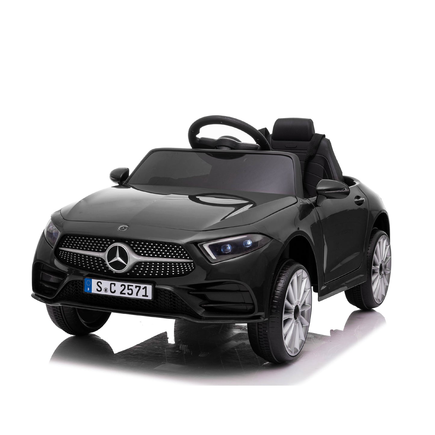 Baroni Toys Auto Macchina Elettrica per Bambini Audi R8 Sport, 12V Con MP3, Macchina telecomandata Full Optional, sedile in Eco pelle, porte apribili, Velocità 3-5 km/h, con Telecomando