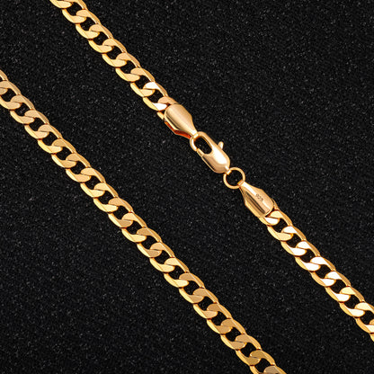 Collana da uomo in argento 925 con catena cubana da 5 mm, stile hip hop per feste, accessori di gioielleria, regali per uomo, San, anniversario, compleanno, regalo per la festa del papà, confezione regalo