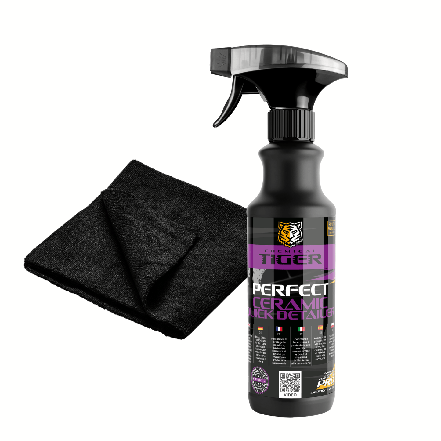 Ceramic Quick Detailer per Vernice: Lucidità, Profondità, Protezione – 500 ml