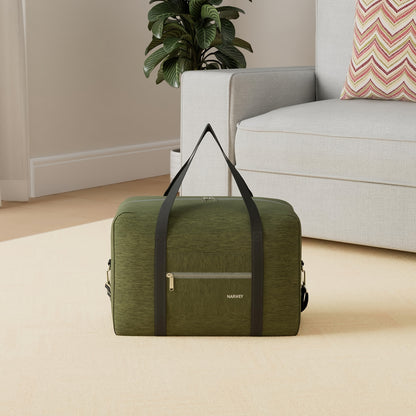 Borsa da Viaggio Sotto-Sedile per Uomini e Donne - Leggera e Compatibile con Aerei/Gate, con Tracolla Regolabile, Cuciture Rinforzate e Multi-Scomparto - Capiente e Resistente, Ideale per Viaggi, Weekend e Idea Regalo 2025