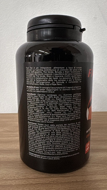 Integratore Naturale con Estratti Vegetali – Glucomannano, Tè Verde, Guaranà, L-Carnitina, Garcinia e Bromelina – 120 Capsule Made in Italy – Spedizione veloce da magazzino locale
