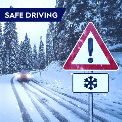 Highsam Super Grip Snow EN 16662-1, Catene da Neve per Auto, 2 Paia di Calze da Neve in Tessuto Lavabili per Pneumatici di Camion e Auto