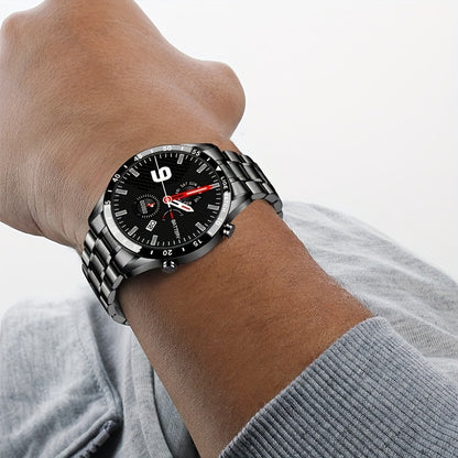 Orologio Intelligente LIGE con Schermo Touch Completo da 3,53 cm. Funzione di Controllo Musicale/Avviso Informazioni Chiamate/Conteggio Calorie. Orologi da Polso Sportivi Multifunzionali per Esterni per Android e iPhone. Adatto per Regali a Uomini