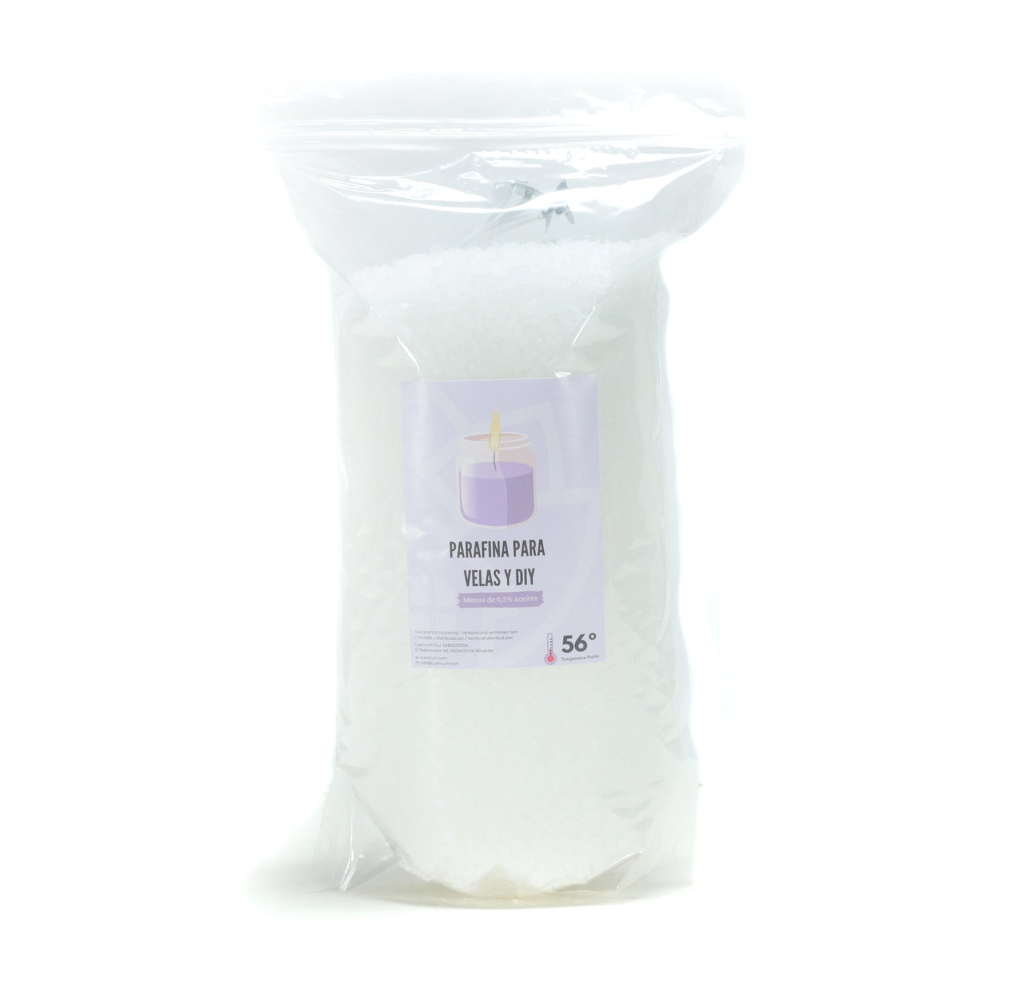 Cera di Paraffina Naturale per Candele Aromatiche in Sacchetto da 1Kg, Kit Fai da Te per Creare Candele, Cera Bianca a Forma di Perla per Candele