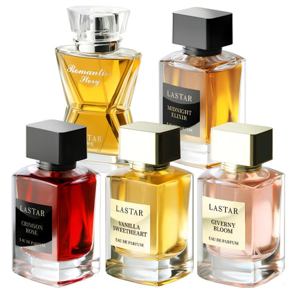 [Set di Profumi Settimanali] Set Regalo di Colonia da Uomo, 1 Flacone, 50ml/40ml, Vaniglia, Muschio Ambra, Copre l'Odore del Sudore, Contraccezione della Tua Diversa Esperienza di Fragranza, Senti il Fascino Romantico della Sorpresa, Regalo a Sorpresa per