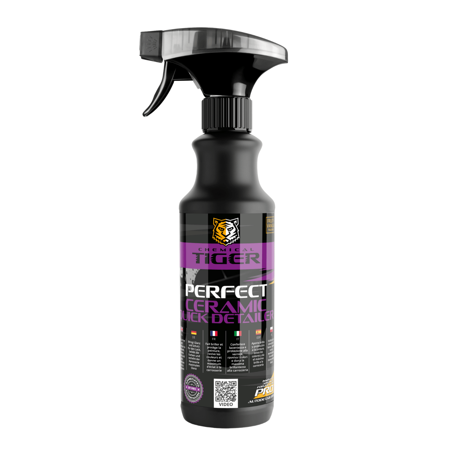 Ceramic Quick Detailer per Vernice: Lucidità, Profondità, Protezione – 500 ml