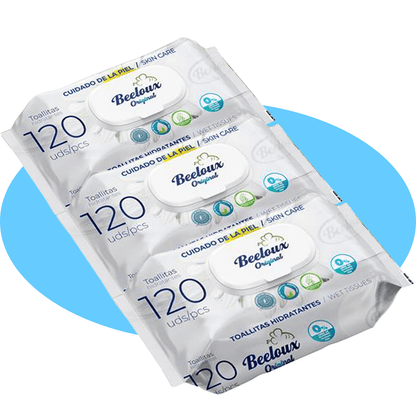 Salviette Umide in Fibra Ultra-Morbida per Cura Profonda e Idratazione, Ideali per Pelli Sensibili, Profumo Fresco, Confezioni da 3/6/9/12 Unità, 360/720/1080/1440 Salviette - Bestline