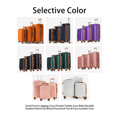 Un set di valigie disponibili nelle misure 20/24/28 pollici o 14/20 pollici, ideali per uso domestico, viaggi e lavoro, perfette come regalo per famiglia, amici e persone care
