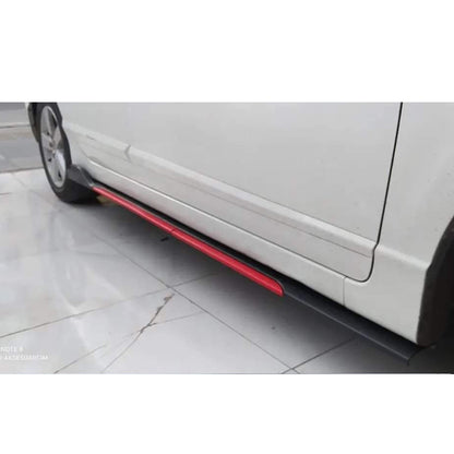 Spoiler laterali universali per tutte le auto, 8 pezzi, asta di estensione, labbro, splitter, paraurti