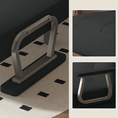 Poltrona Convertibile, Divano Letto e Sedia a Sdraio 3 in 1 con Cinque Posizioni Regolabili per Schienale e Cuscino Seduta, Realizzata in Tessuto Velluto a Coste. Perfetta per Camere da Letto, Soggiorni e Appartamenti